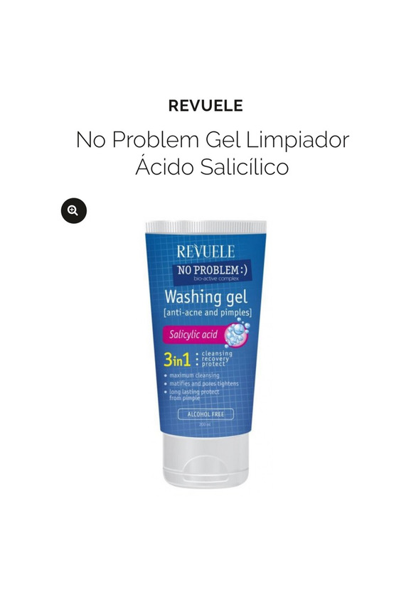 Producto Gel Limpiador Facial