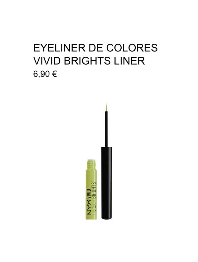 Producto Eyeliner de colores Vivid Brights Liner