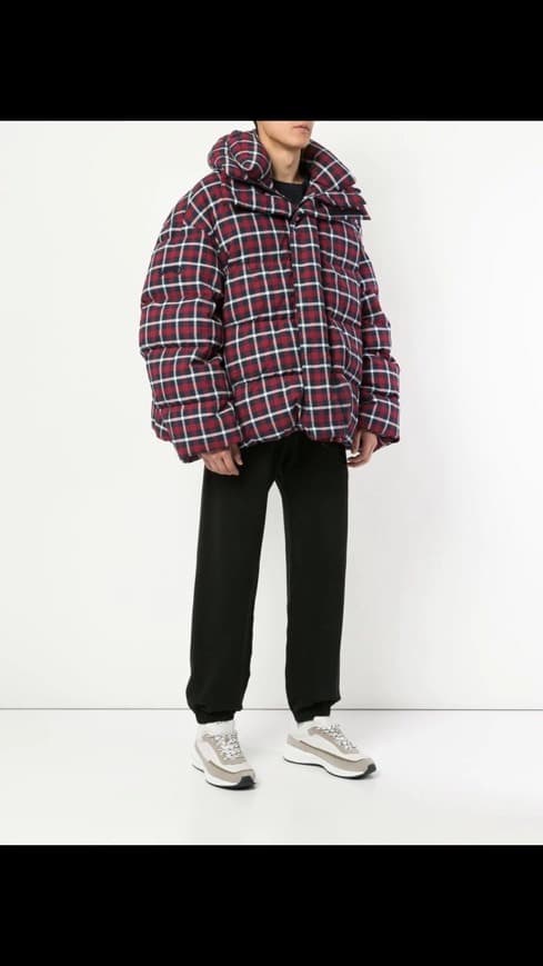 Product Juun.J Checkered Puffer Jacket