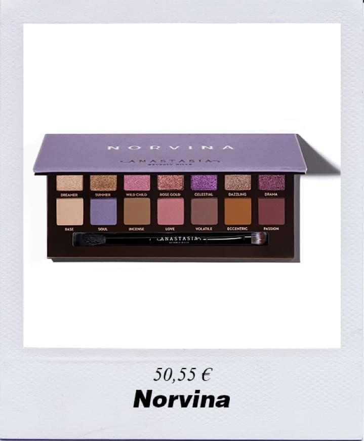 Producto Norvina Eye Shadow Palette