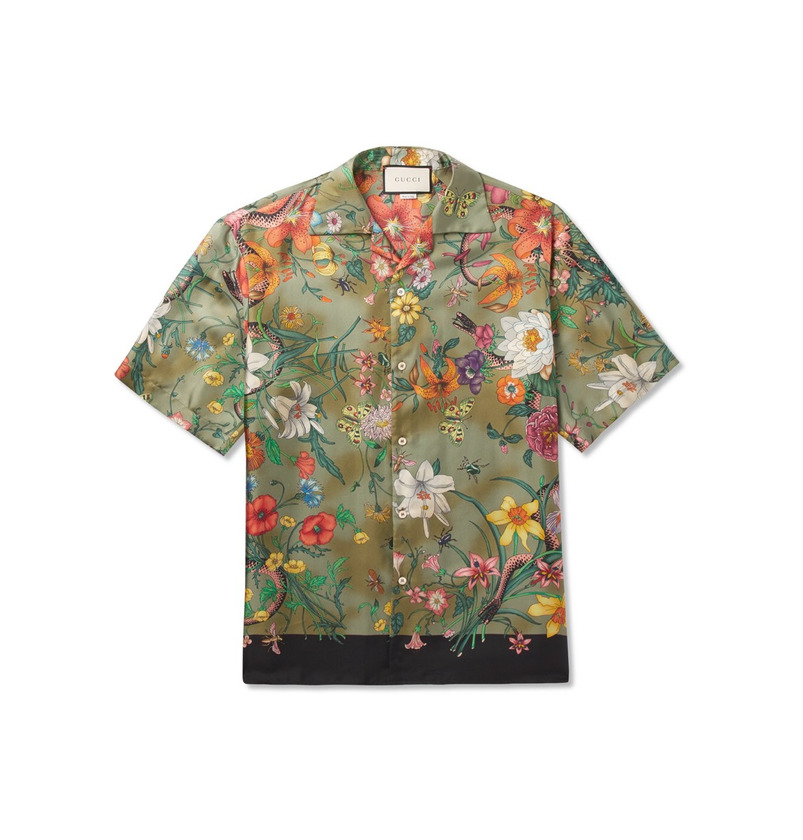 Producto Camisa floral Gucci de seda