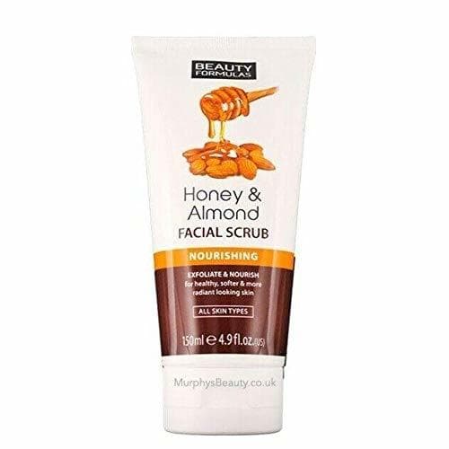 Beauty Afro cuidado de cabello belleza fórmulas miel & Almendra Facial Exfoliante