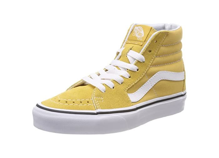 Moda Vans Sk8-Hi, Zapatillas Altas Unisex Adulto, Amarillo