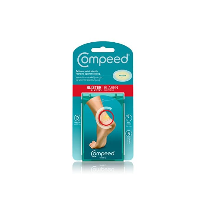 Belleza COMPEED Apósitos Ampollas Mediano 5 uds