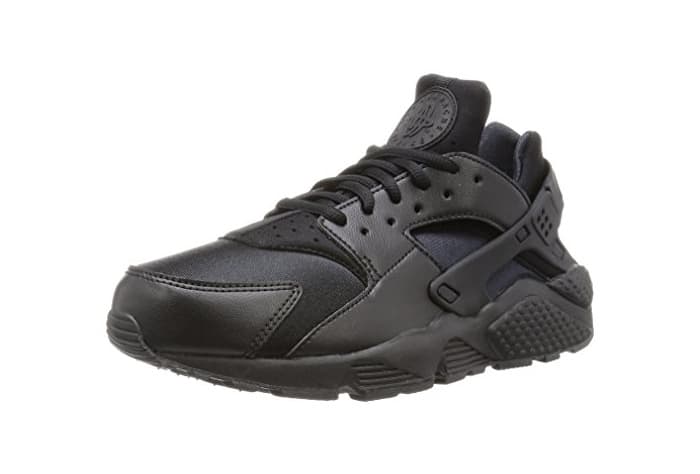 Fashion Nike Air Huarache Run, Zapatillas para Mujer, Negro