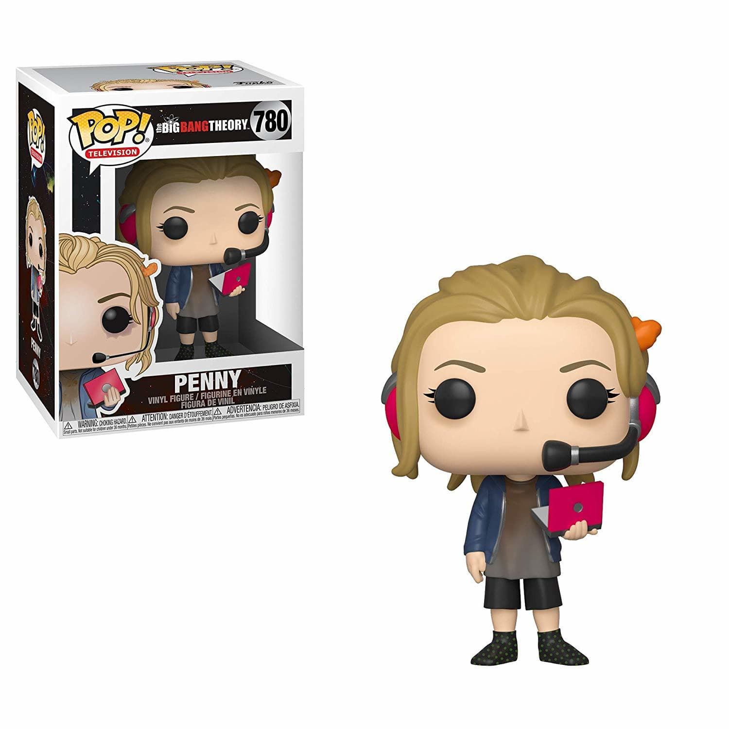 Game Funko- Pop Vinilo: Big Bang Theory S2: Penny Figura Coleccionable,