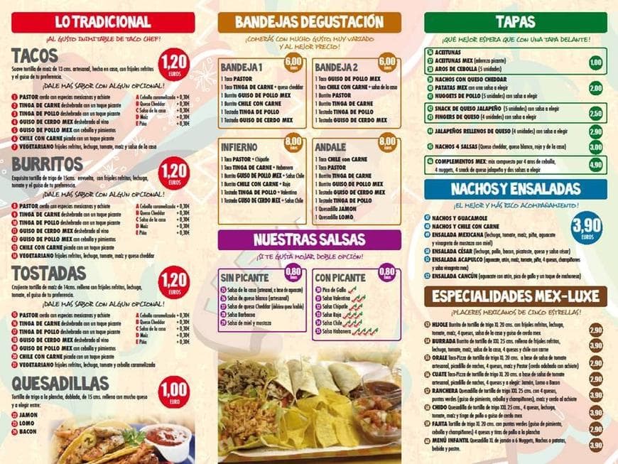 Restaurantes Taco Chef