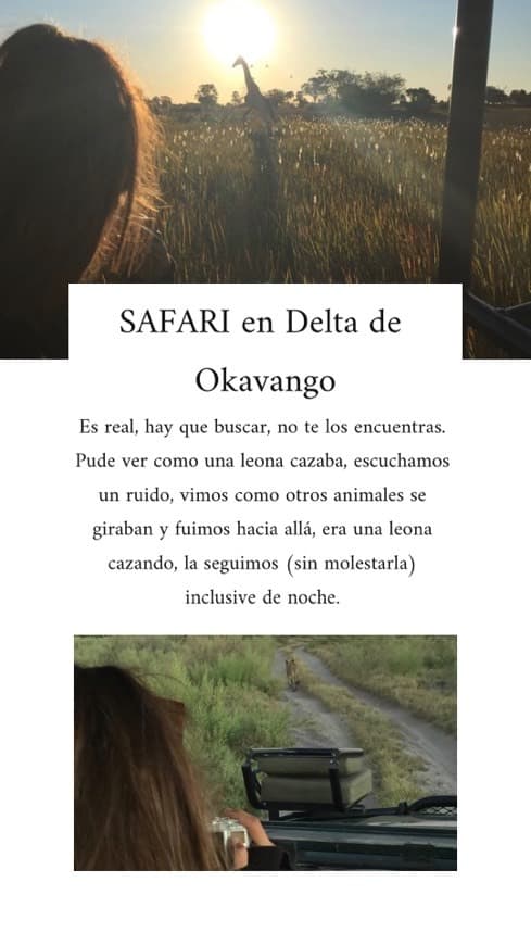 Place Delta del Okavango