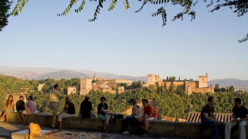 Lugar Albaicín, Mirador de San Nicolás