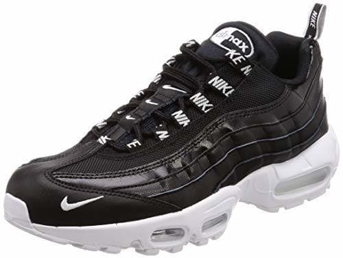 Moda Nike Air MAX 95 Premium 538416-020, Zapatillas para Hombre, Negro