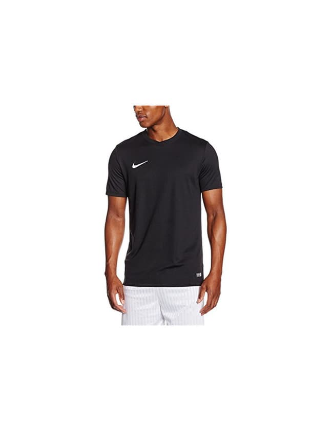 Moda Nike Park VI Camiseta de Manga Corta para hombre, Negro