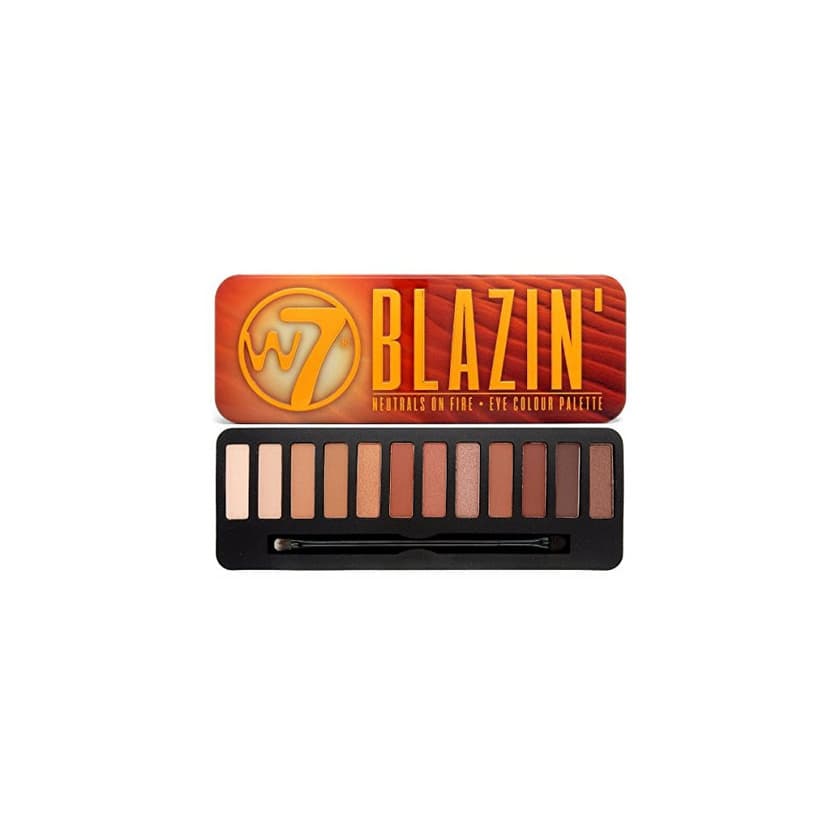 Belleza Nueva W7 Blazin 'varios colores en llamas – ojos paleta de colores – 12 plalette