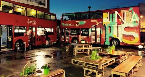 Restaurantes Just F.A.B. Food Bus in London