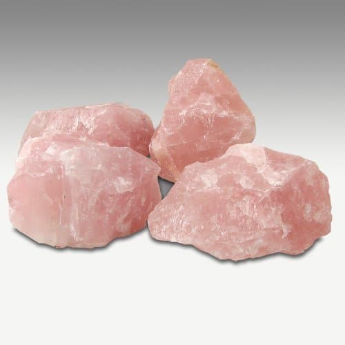 Book Rose Quartz Chunk Approx 2 inches by Geofossils