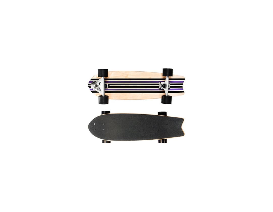 Fitness SportPlus Ezy! Carver Stripes Skateboard