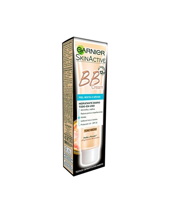 Belleza Garnier Skin Active BB Cream Matificante Crema Correctora y Anti Imperfecciones para