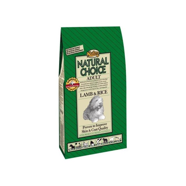 Producto The Nutro Company Nutro - Pienso para perros medianos natural choice cordero