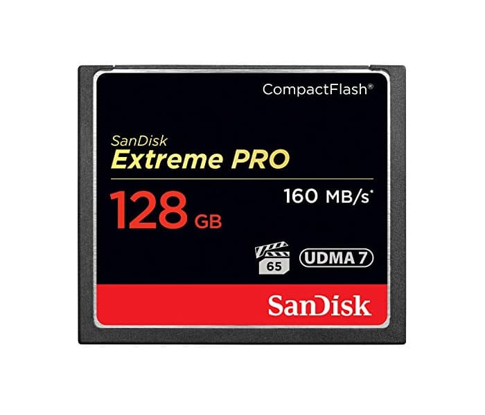 Electronic Sandisk 128GB Extreme Pro - Memoria Compact Flash de 128 GB