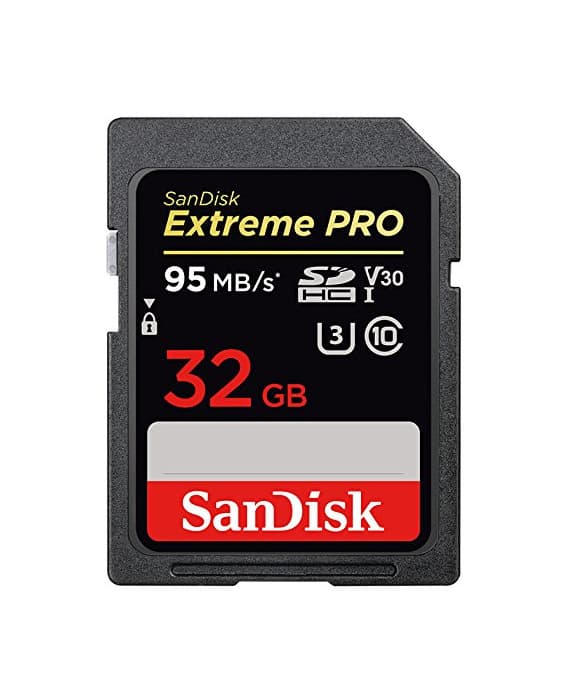 Electrónica Tarjeta de Memoria SanDisk Extreme Pro SDHC de 32 GB con hasta