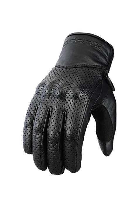 Product Guantes ventilados de Motocicleta Protección del Cuero Genuino y del nudillo