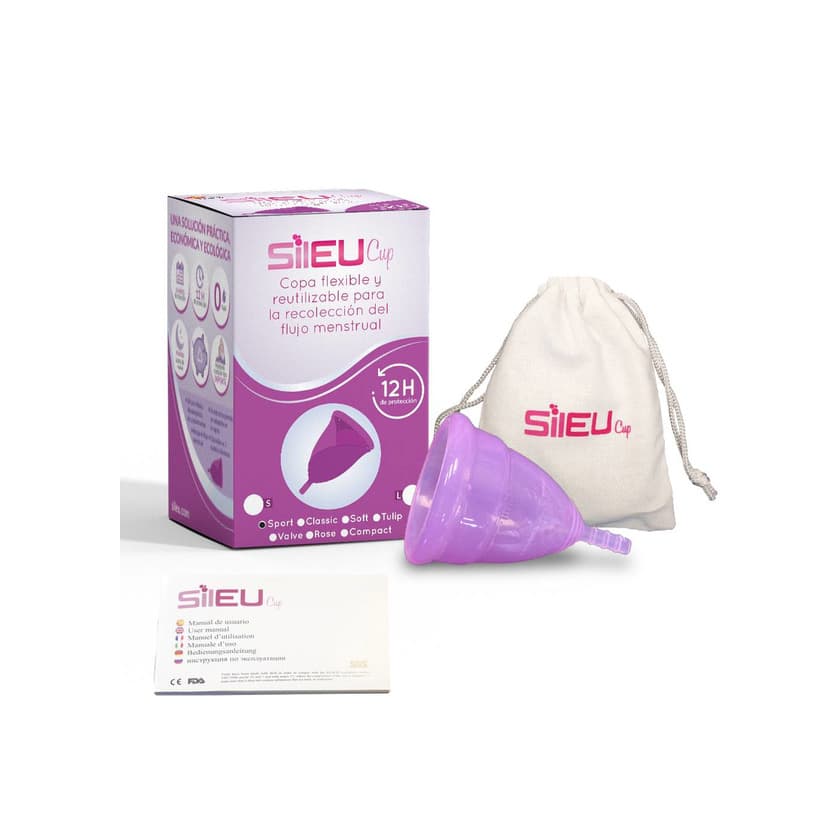 Producto Copa menstrual Sileu Sport