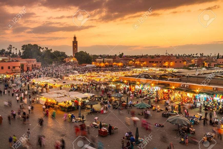 Lugar Plaza de Jemaa el Fna