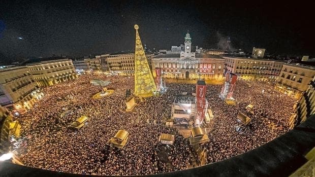 Fashion CAMPANADAS FIN DE AÑO: Nochevieja Puerta del Sol Madrid ...