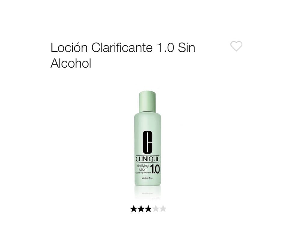 Product Locación clarificante para antes de maquillar