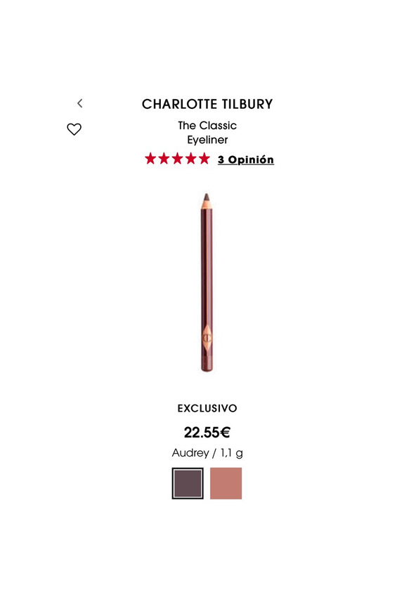 Product Lápiz ojos marrón charlotte tilbury 