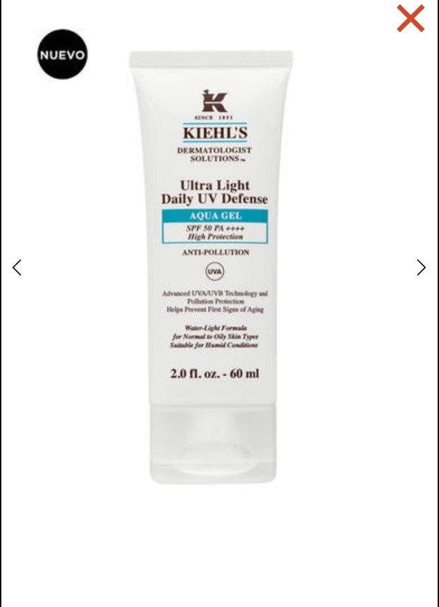 Product Ultra light daily uv defense