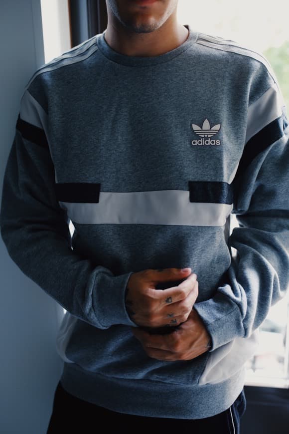 Fashion Adidas Br8 Crew - Hombre Sweatshirts