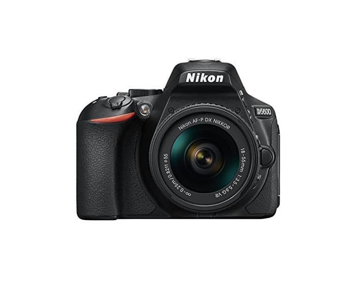 Electrónica Nikon D5600 - Kit de cámara réflex de 24.2 MP con Objetivo