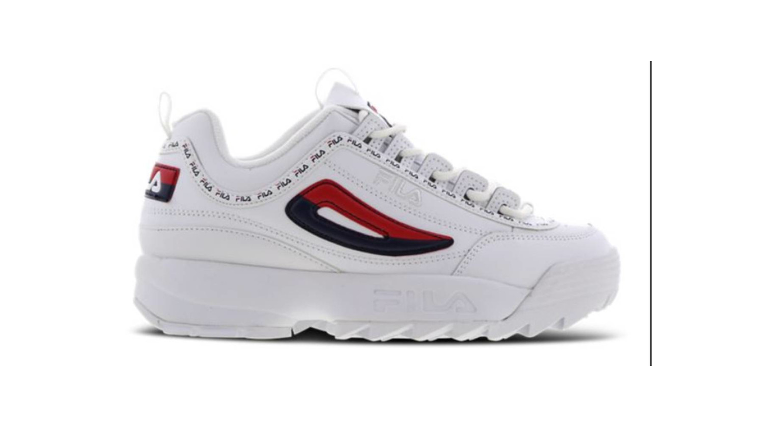 Fashion Fila Disruptor II - Zapatillas para Hombre, Blanco