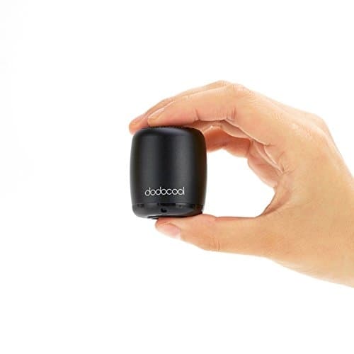 Electrónica dodocool Mini Altavoz Bluetooth Portátil Inalámbrico con Microfono incorporado Selfie Control Manos Libres Batería Recargable Sonido Estéreo para Smartphone y Tablets