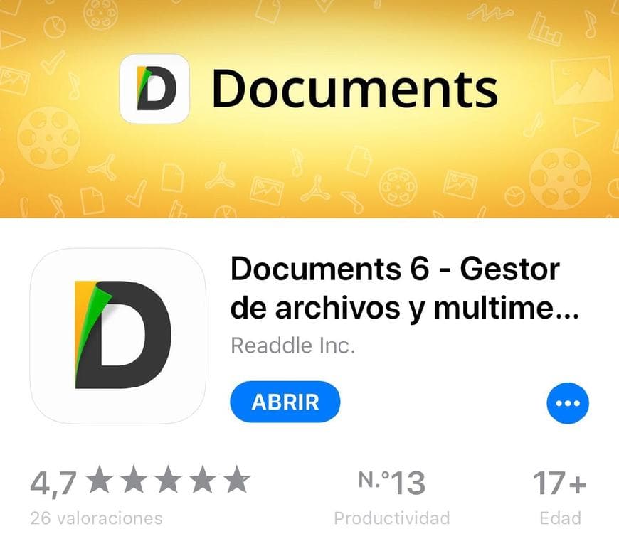 App Documents 6 - File manager, PDF reader and browser