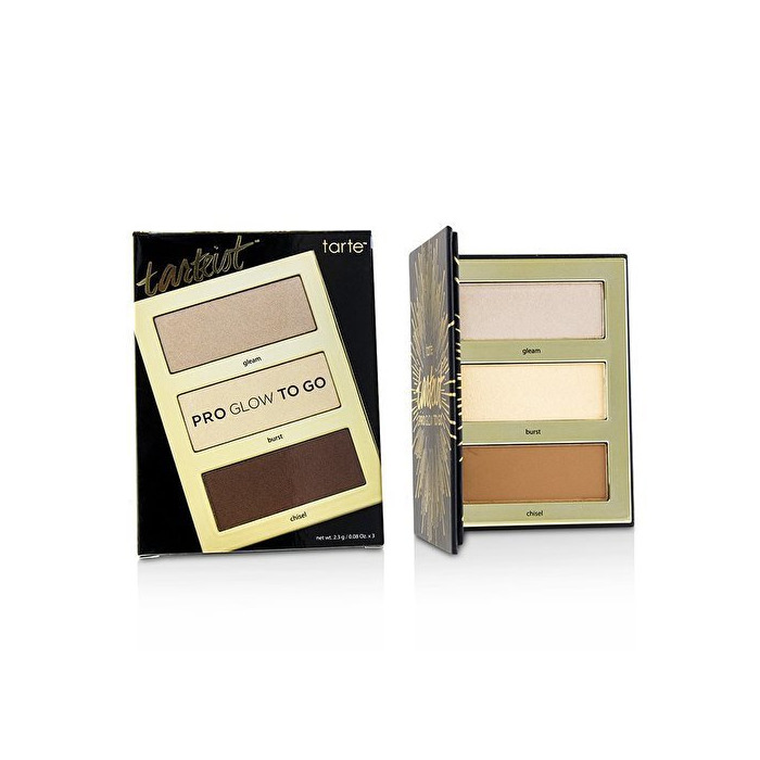 Belleza Tarteist Pro Glow To Go Highlight & Contour Palette 3x2.3g/0.08oz