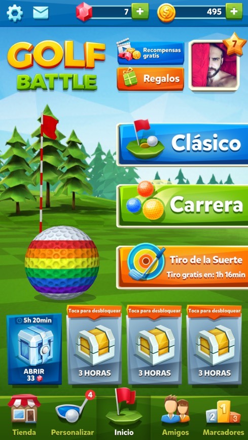 Videojuegos Golf Battle