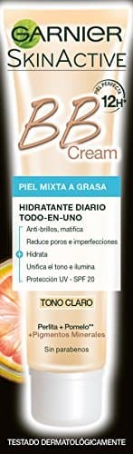 Belleza Garnier BB Cream Perfeccionador Prodigioso Pieles Mixtas a GrasasTono Claro