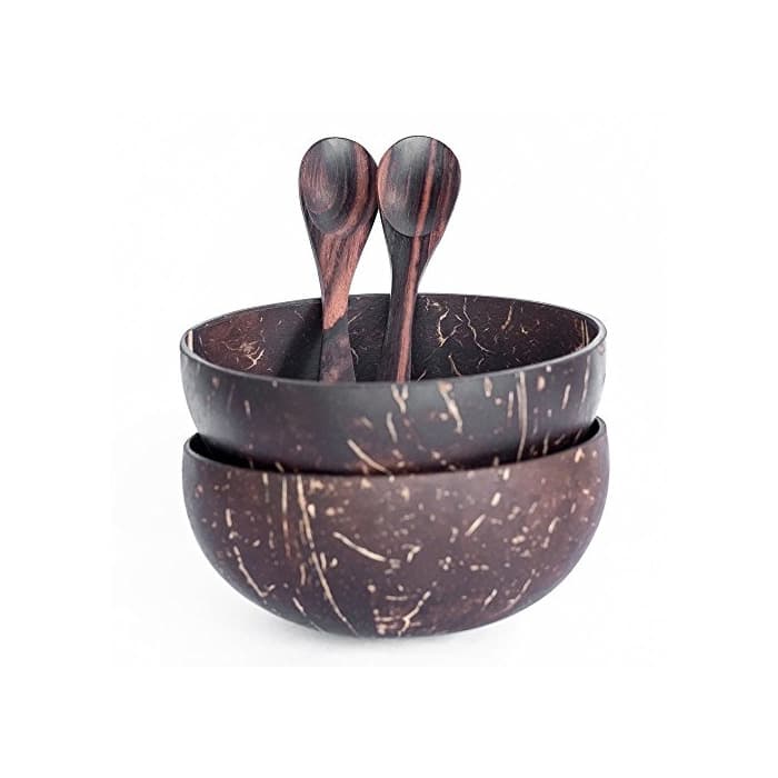 Elemento de la categoría hogar OrganicMe Coconut Bowl and Spoon