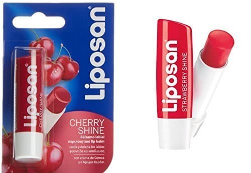 Beauty Liposan Fruity Shine - Strawberry & Cherry Lip Balm 2 x 0.17