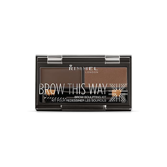 Belleza Rimmel London Brow This Way Brow Sculpting Kit Kit para Cejas Tono