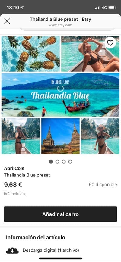 Fashion THAILANDIA BLUE PRESET