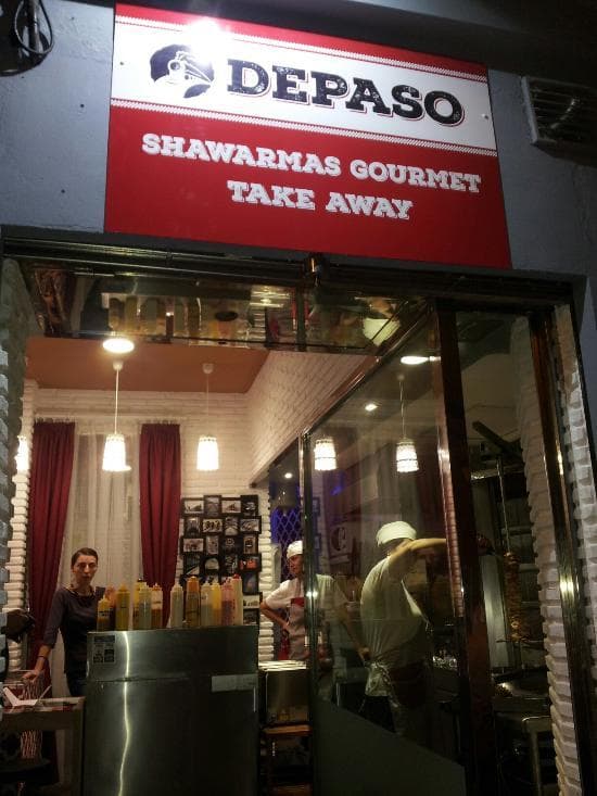 Restaurantes Depaso Shawarma gourmet