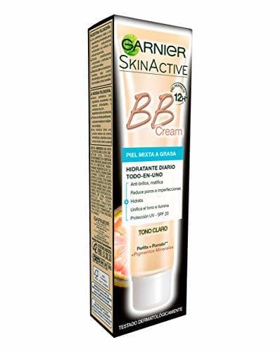 Belleza Garnier Skin Active BB Cream Matificante Crema Correctora y Anti Imperfecciones para