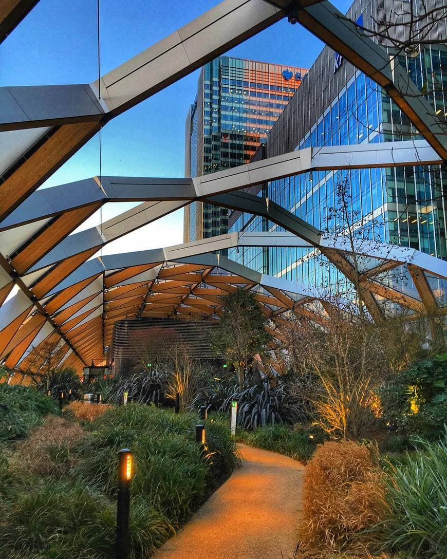 Lugar Crossrail Place Roof Garden