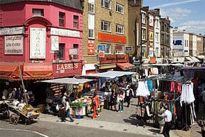 Lugar Petticoat Lane Market