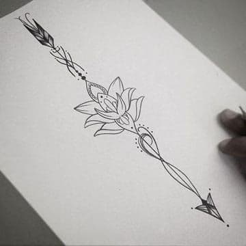 Fashion Imagenes y dibujos de flor de loto para tatuajes de mujeres ...