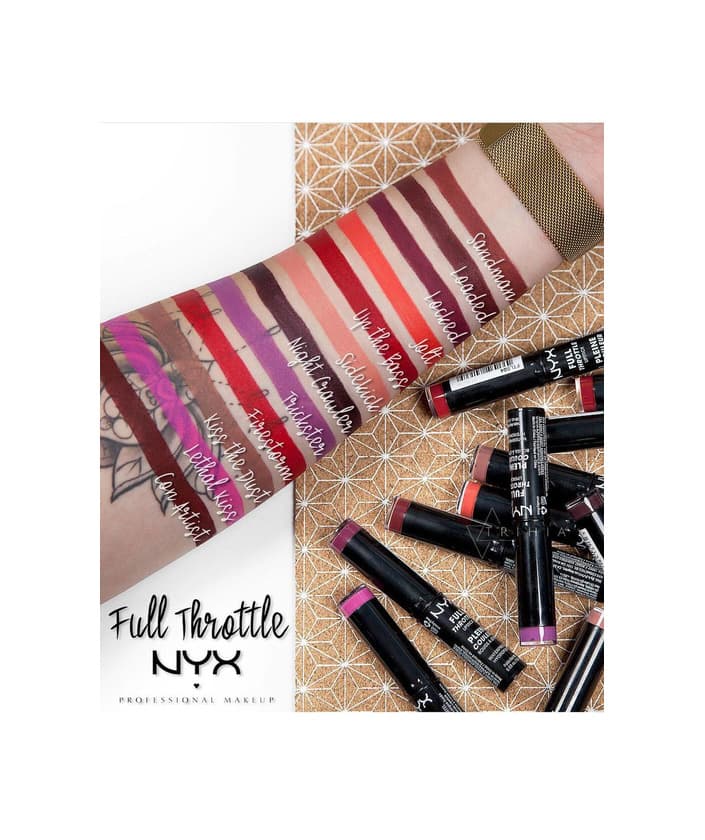 Beauty Nyx Professional Makeup Full Throttle Lipstick