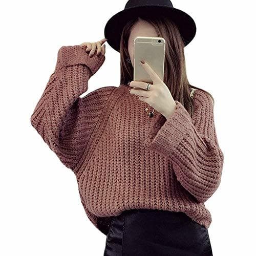 Moda Top Mujer Otoño Elegantes Moda Sudaderas Cuello Redondo Manga Larga Color Sólido