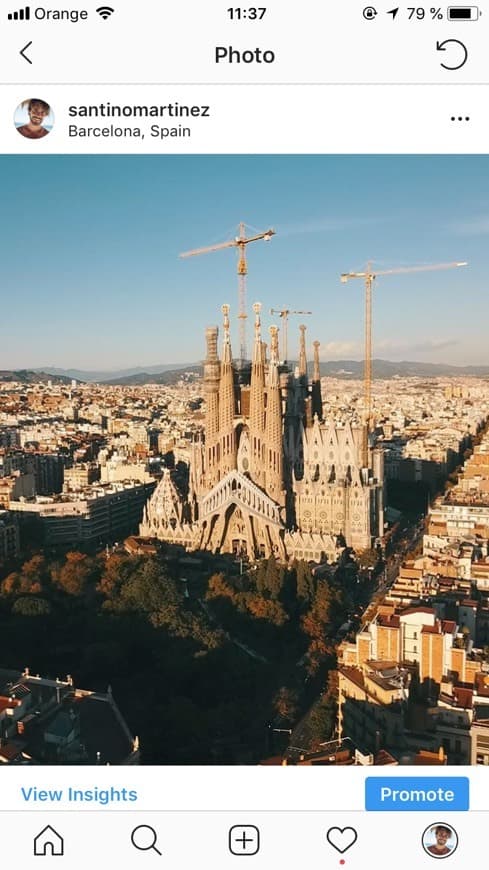 Lugar Basílica Sagrada Familia